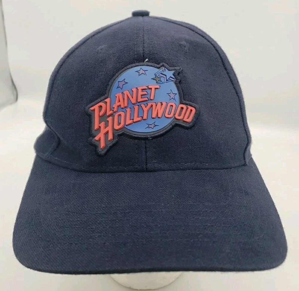 Planet Hollywood 90s NASHVILLE TENNESSEE Navy Baseball Cap Vintage 1995 Retro